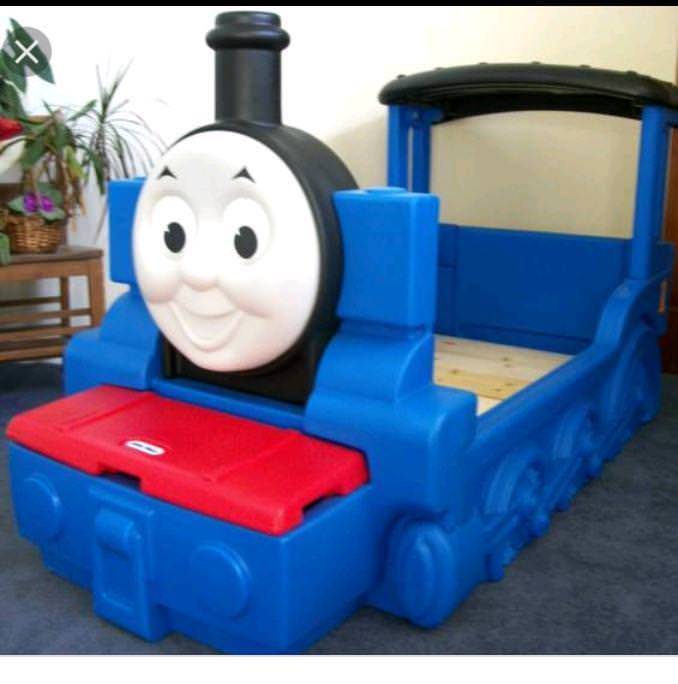 thomas the tank engine plastic bed